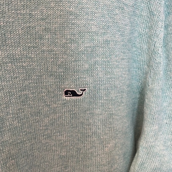 Vineyard Vines Lightweight Cotton Cashmere Blend Sweater Size Large - Picture 3 of 5